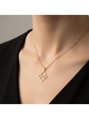 TabiTela 14 ayar altın kolye ucu B&H GM10294 0.5 gr