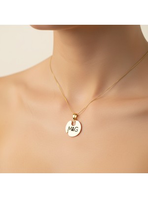 Tabitela 8 Ayar Altın Kolye Ucu M&g GM9869 1 gr