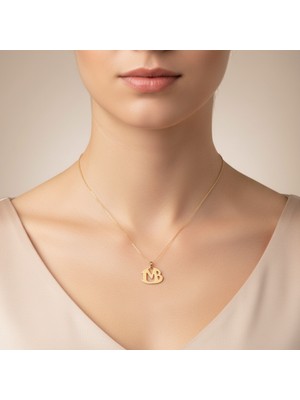 Tabitela 14 Ayar Altın Kolye Ucu M&b GM9828 0.5 gr