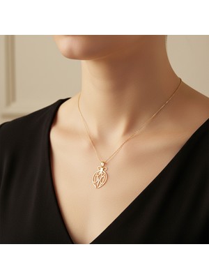 Tabitela 8 Ayar Altın Kolye Ucu Uğur Böceği GM9318 1 gr