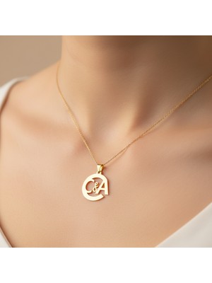 TabiTela 8 ayar altın kolye ucu A&C GM9953 0.5 gr