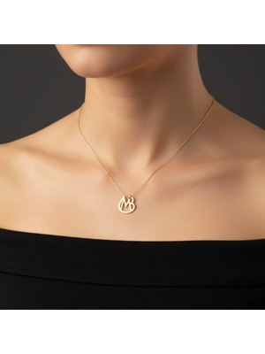 Tabitela 8 Ayar Altın Kolye Ucu M&b GM9839 0.5 gr