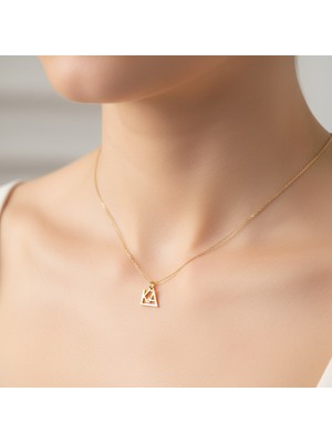 TabiTela 8 ayar altın kolye ucu A&K GM10069 1 gr