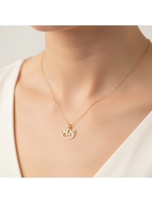 Tabitela 8 Ayar Altın Kolye Ucu M&n GM9902 1 gr