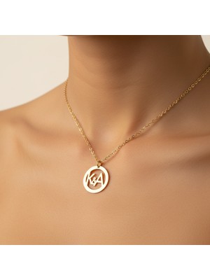 TabiTela 8 ayar altın kolye ucu A&K GM10070 0.5 gr