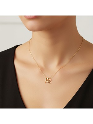 Tabitela 8 Ayar Altın Kolye Ucu M&e GM9765 1 gr