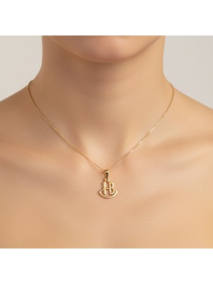 Tabitela 8 Ayar Altın Kolye Ucu B&h GM10301 0.5 gr