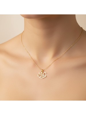 TabiTela 8 ayar altın kolye ucu M&C GM9857 1 gr