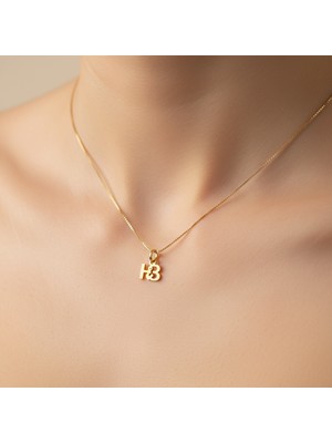 TabiTela 14 ayar altın kolye ucu B&H GM10295 0.5 gr