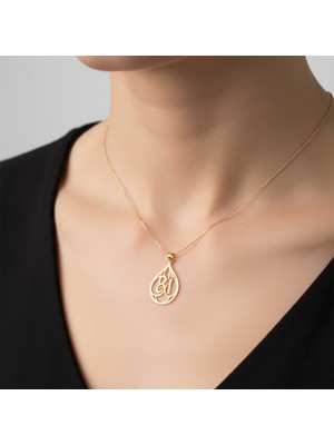 Tabitela 8 Ayar Altın Kolye Ucu B&ı GM10312 0.5 gr