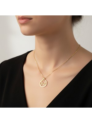 TabiTela 14 ayar altın kolye ucu B&B GM10231 0.5 gr