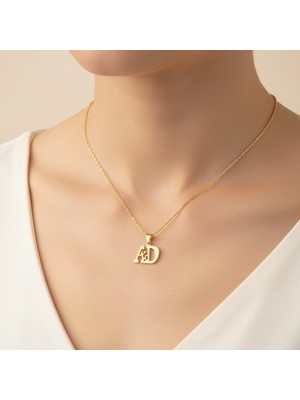 TabiTela 8 ayar altın kolye ucu A&D GM9968 0.5 gr