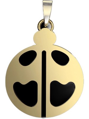 Tabitela 14 Ayar Altın Kolye Ucu Uğur Böceği GM9310 0.5 gr