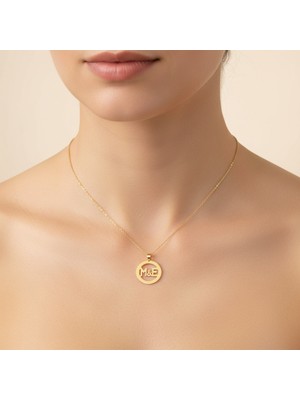 TabiTela 8 ayar altın kolye ucu M&E GM9767 1 gr