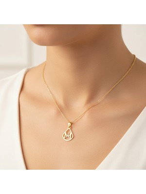 TabiTela 8 ayar altın kolye ucu M&N GM9906 1 gr