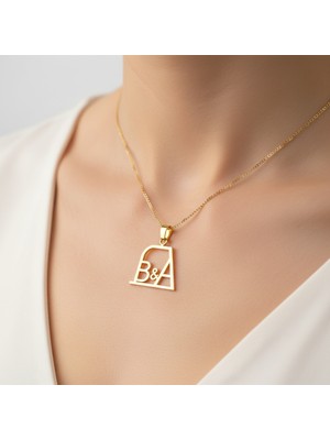 TabiTela 8 ayar altın kolye ucu A&B GM9938 0.5 gr