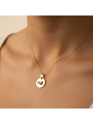 Tabitela 8 Ayar Altın Kolye Ucu M&b GM9850 0.5 gr