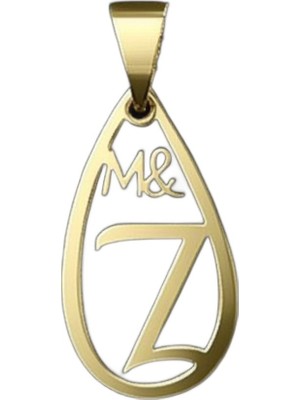 Tabitela 8 Ayar Altın Kolye Ucu Z&m GM9777 0.5 gr