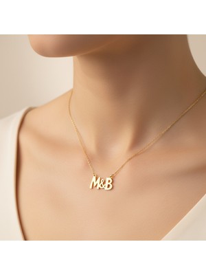 Tabitela 8 Ayar Altın Kolye Ucu M&b GM9837 0.5 gr