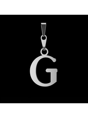 TabiTela 925 Ayar gümüş kolye Harf G   SM9671