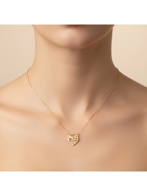 TabiTela 14 ayar altın kolye ucu M&B GM9832 1 gr