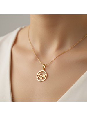 Tabitela 14 Ayar Altın Kolye Ucu M&b GM9845 1 gr