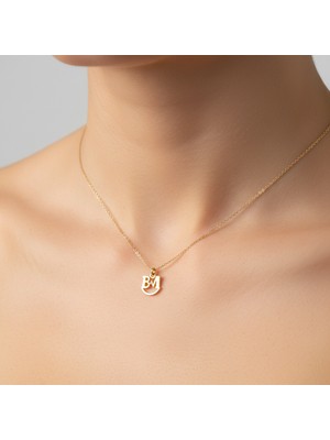 Tabitela 14 Ayar Altın Kolye Ucu M&b GM9844 1 gr