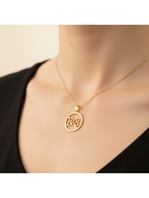 TabiTela 14 ayar altın kolye ucu B&B GM10232 0.5 gr