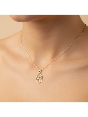 Tabitela 14 Ayar Altın Kolye Ucu M&n GM9901 1 gr