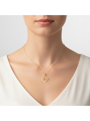 TabiTela 14 ayar altın kolye ucu B&F GM10276 0.5 gr