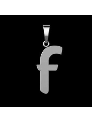 TabiTela 925 Ayar gümüş kolye Harf F   SM9642