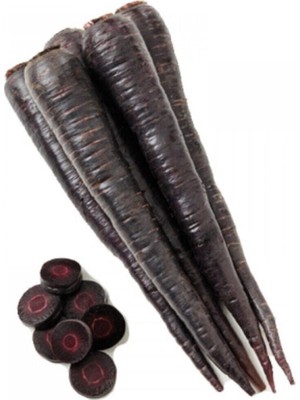 Nadir Ithal Mor Havuç Tohumu 200 Adet Tohum Şalgam Havucu