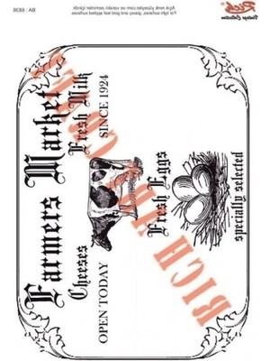 Rich 1334 Vintage Kolay Transfer 23X33 cm