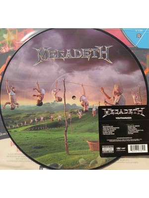 Capitol Megadeth - Youthanasia Plak ( Picture LP, Limited Edition)