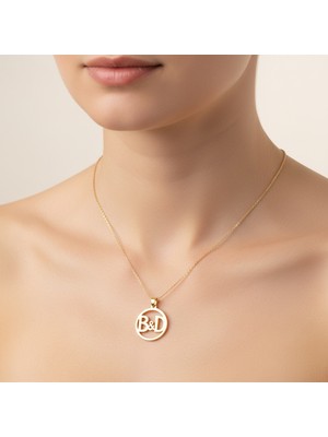 TabiTela 8 ayar altın kolye ucu B&D GM10250 0.5 gr