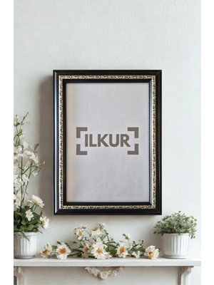 A4 Boyutunda (21X30) cm Klasik Kesim Klasik Motif Çerçeve
