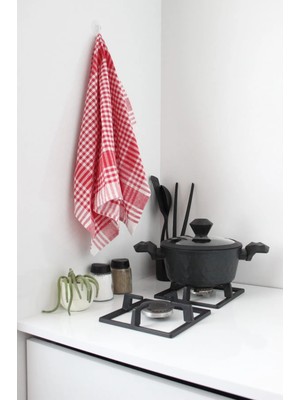 3 Adet Pötikareli Mutfak Kurulama Bezi Beslenme Örtüsü