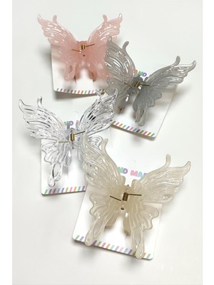 Kelebek Mandal Toka 10 cm