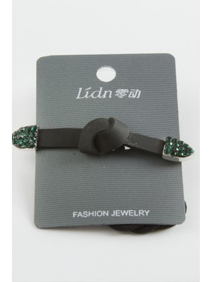 Fiyong Taşlı Lastikli Toka