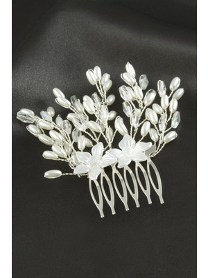 Çiçek Inci Yan Toka