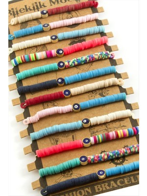 Nazar Fimo Boncuk Bileklik