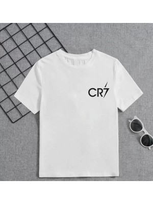 Erkek Çocuk Baskılı T-Shirt - Beyaz