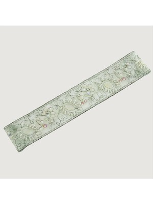 Saç Bandı Yeşil Toka