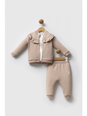 U.s. Polo Assn 3'lü Takım USB2723 Biscuit