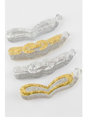 Kalp Kelepçe Muz Toka