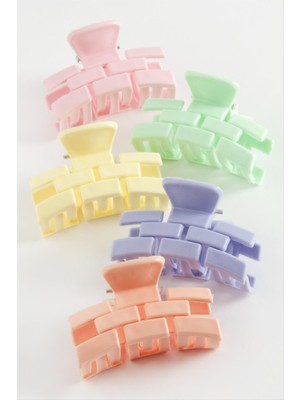 Yapboz Renkli Mandal Toka 6 cm