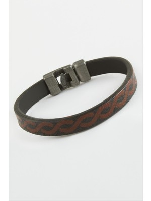 Sonsuzluk Kaliteli Suni Deri Bileklik