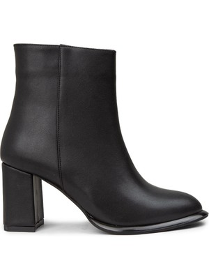 Deery Kadın Siyah Fermuarlı Bot - MA501ZSYHC01