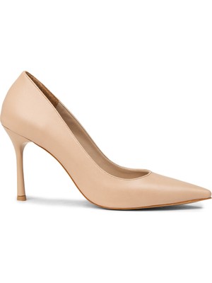 Deery Kadın Nut Renginde Stiletto Topuklu Ayakkabı - P4539ZNUTM01