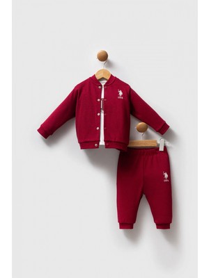 U.s. Polo Assn 3'lü Takım USB2533 Bordo